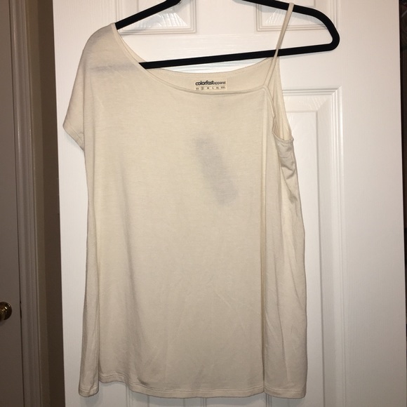 UO One Shoulder Tee - Picture 2 of 3