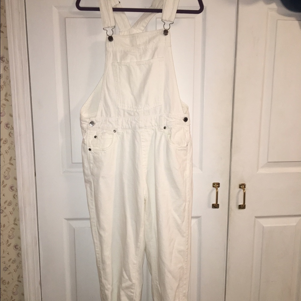 white overalls