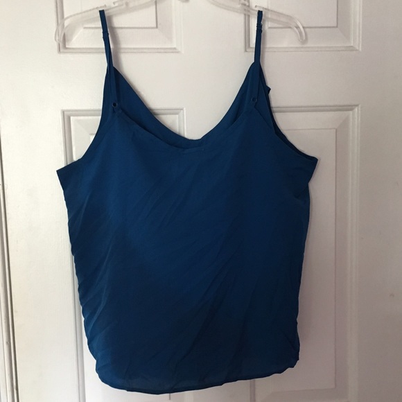 🎉HP🎉 Blue Ruffle Cami - Picture 2 of 2