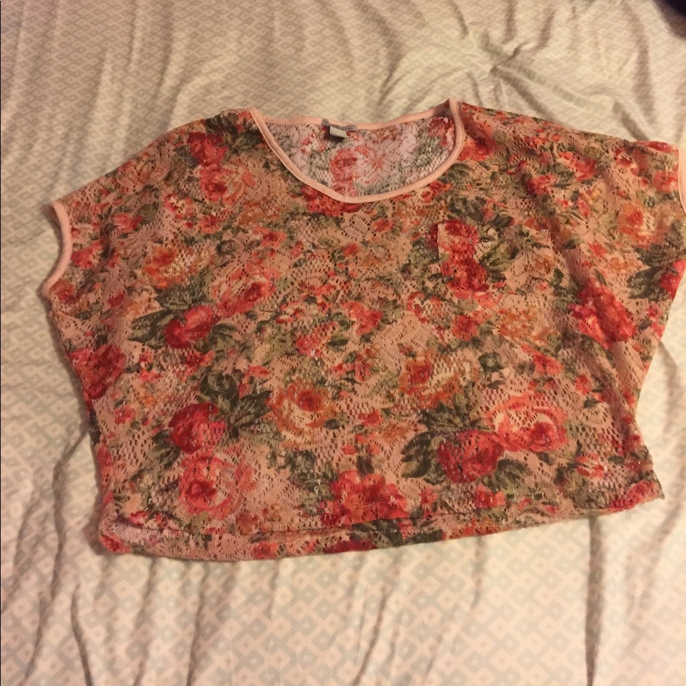 Charlotte Russe Flowery Top