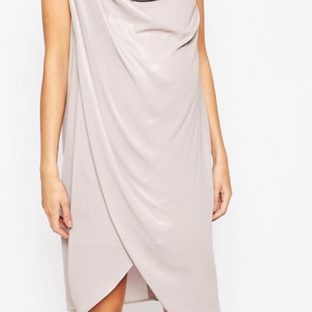 ❤️✨💜HOST PICK ❤️✨💜ASOS Maternity Drape Dress - Picture 4 of 4