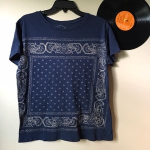 🆕LUCKY BRAND Bandana Tee