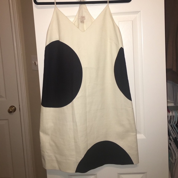 J. Crew Dotted Razorback Dress - Picture 2 of 3