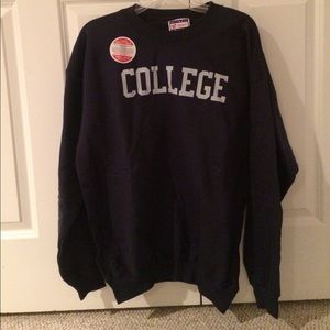 NWOT Animal House "College" Sweatshirt