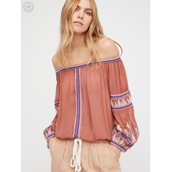 LAST CPL HOURS Free People Embroidered Bodysuit - Picture 3 of 5