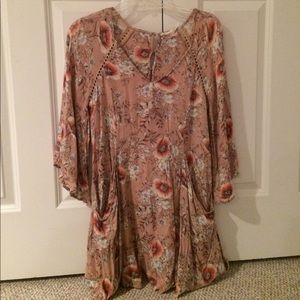 SOLD Boho Floral Dress