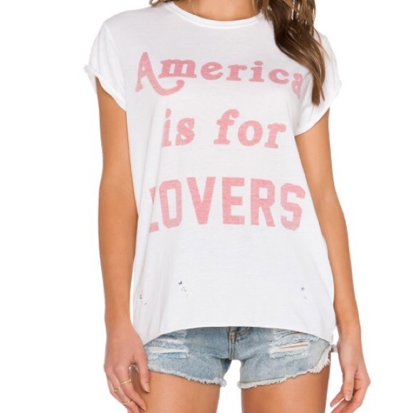 HP ❣️ The Laundry Room America is for Lovers Tee. - Picture 2 of 4