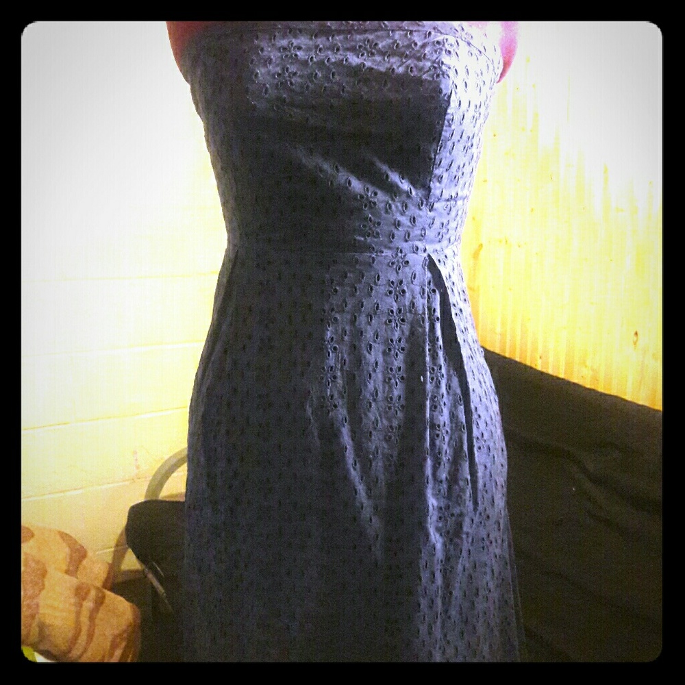 Eyelet dress