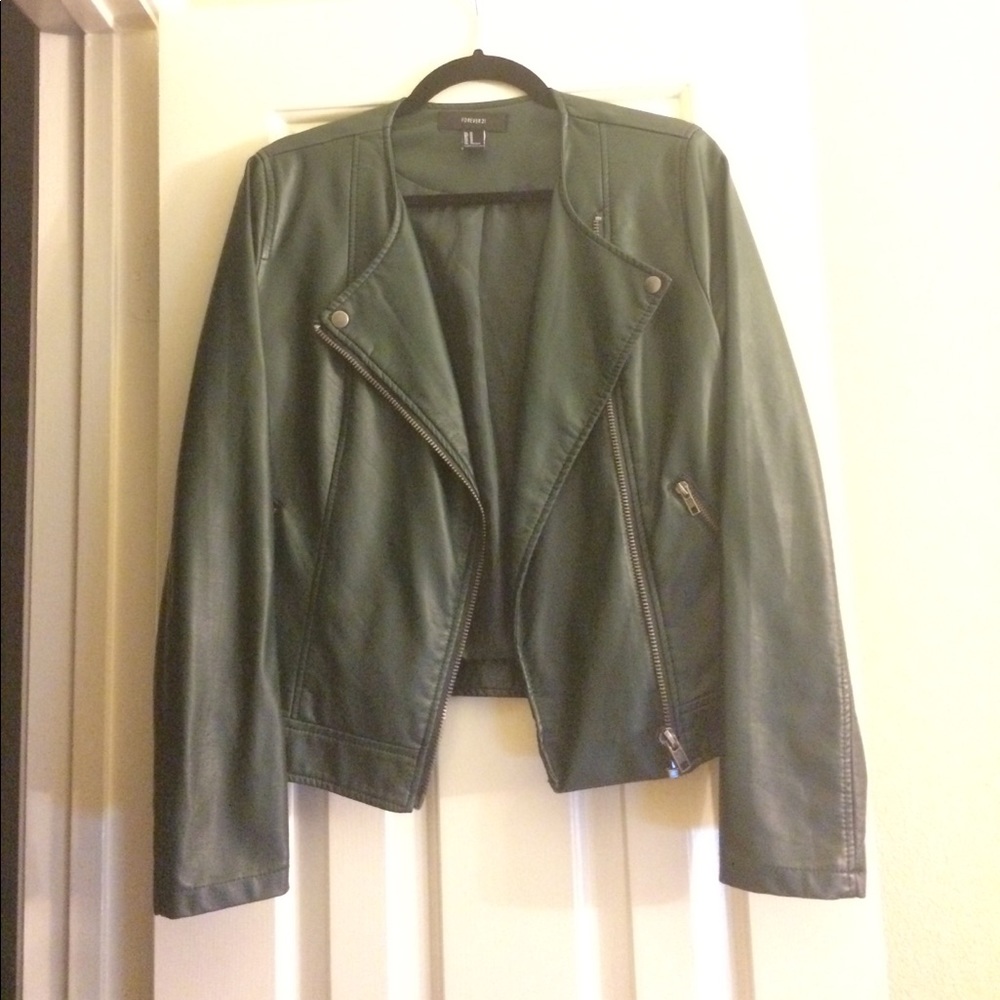 Green Leather Jacket