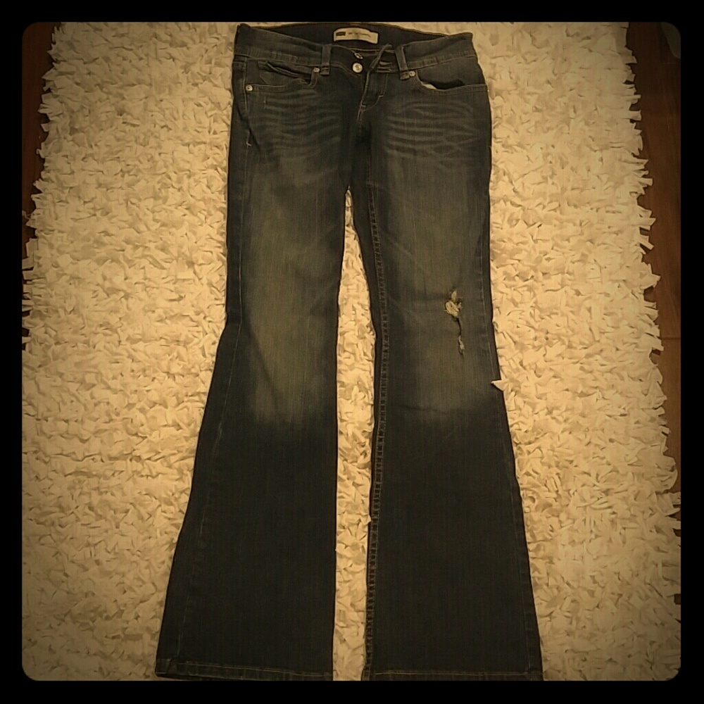 Levi's Jeans 524 Super low 25 x 32 boot leg