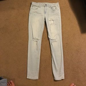 American eagle washed jeans (never worn)