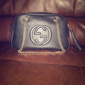 SOLD 💯%AUTHENTIC Gucci Soho Chain Shoulder Bag