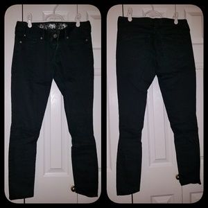 Dark Green Express Jeans