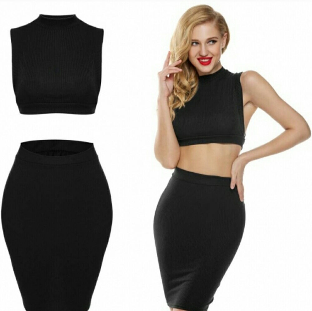 Black 2 piece set