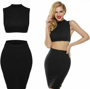 Black 2 piece set