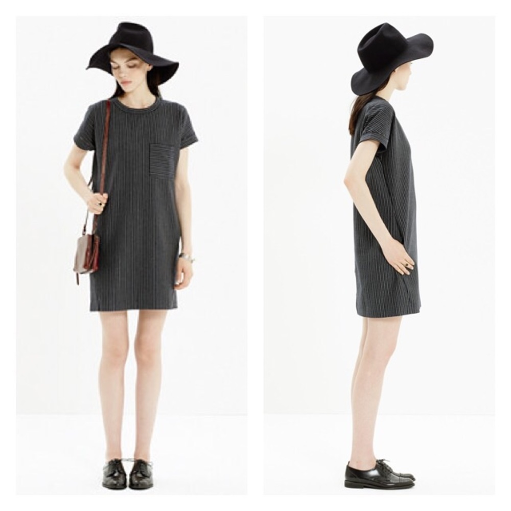 Madewell Stripeway T-Shirt Dress XS