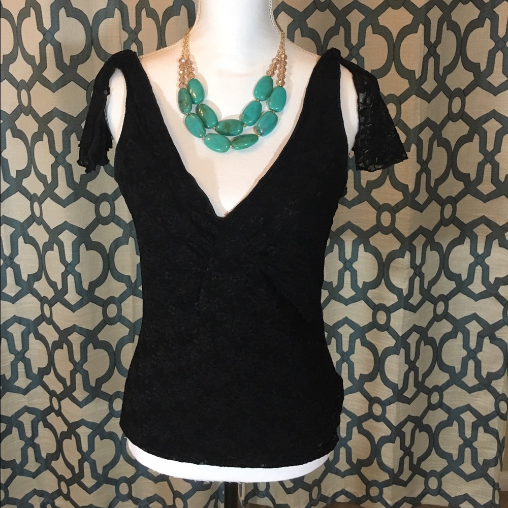 Black Lace Top