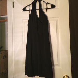NWT Express black halter mini dress 5/6