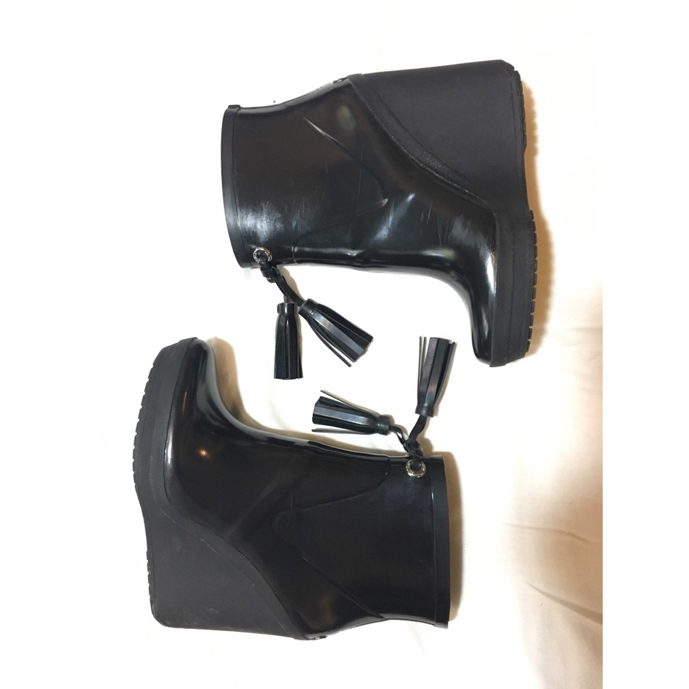 Adorable Coach rain booties