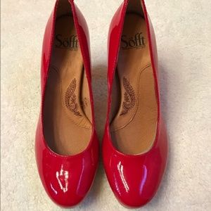 Like New Gorgeoussss Red Hawt Sofft Heels