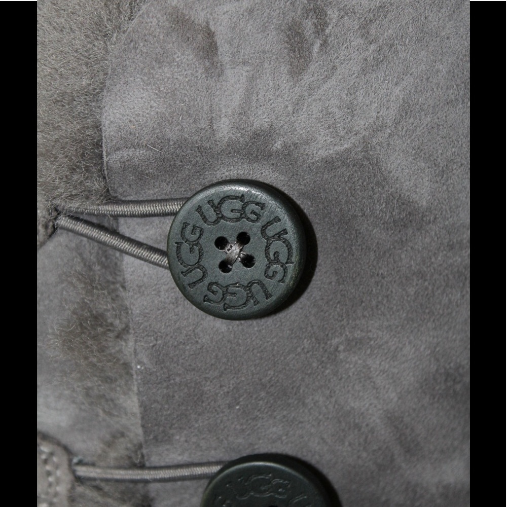 NIB UGG Tall Triplet Bailey Button Suede Boots - Picture 2 of 7