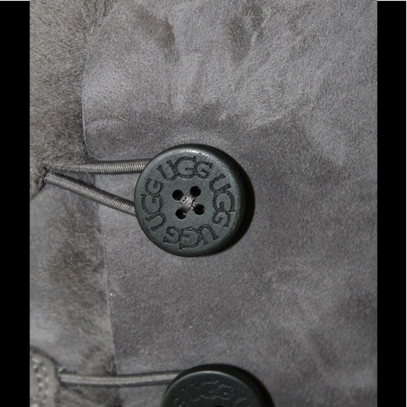 NIB UGG Tall Triplet Bailey Button Suede Boots - Picture 2 of 7