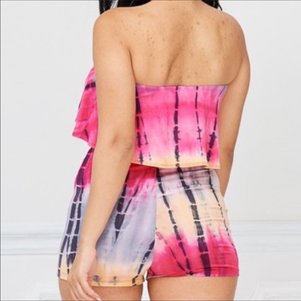 Tie die Romper - Picture 2 of 2