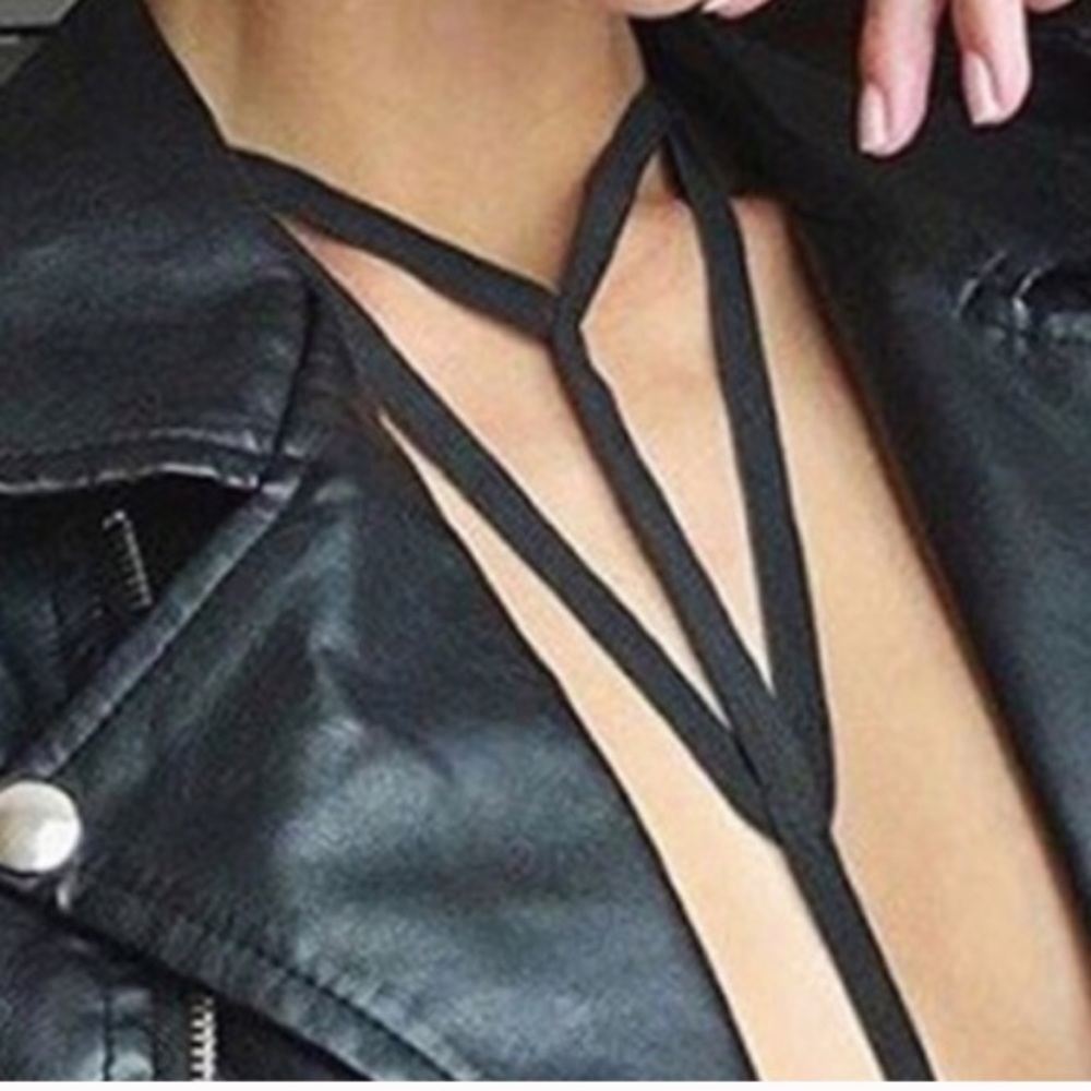 ❣Sale! "Sydney" Strappy Black Body Harness