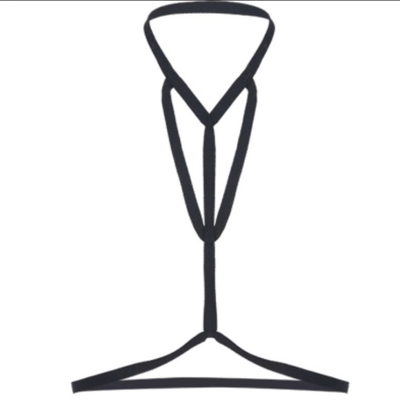 ❣Sale! "Sydney" Strappy Black Body Harness - Picture 3 of 4