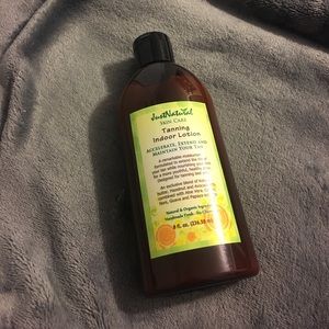 Just Natural indoor tanning lotion