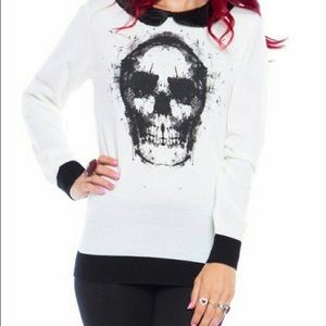 Iron Fist Skull Sweater