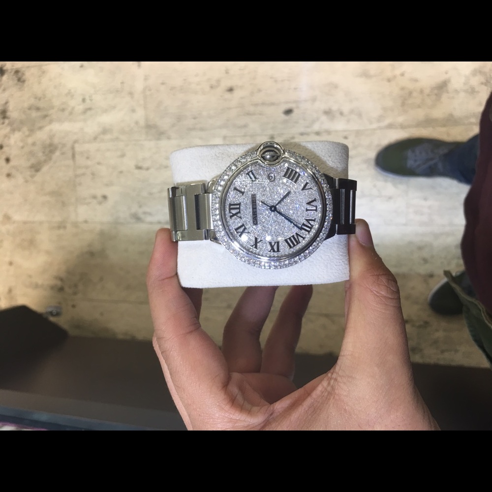 Authentic Cartier Ballon bleu 42mm W69012Z4