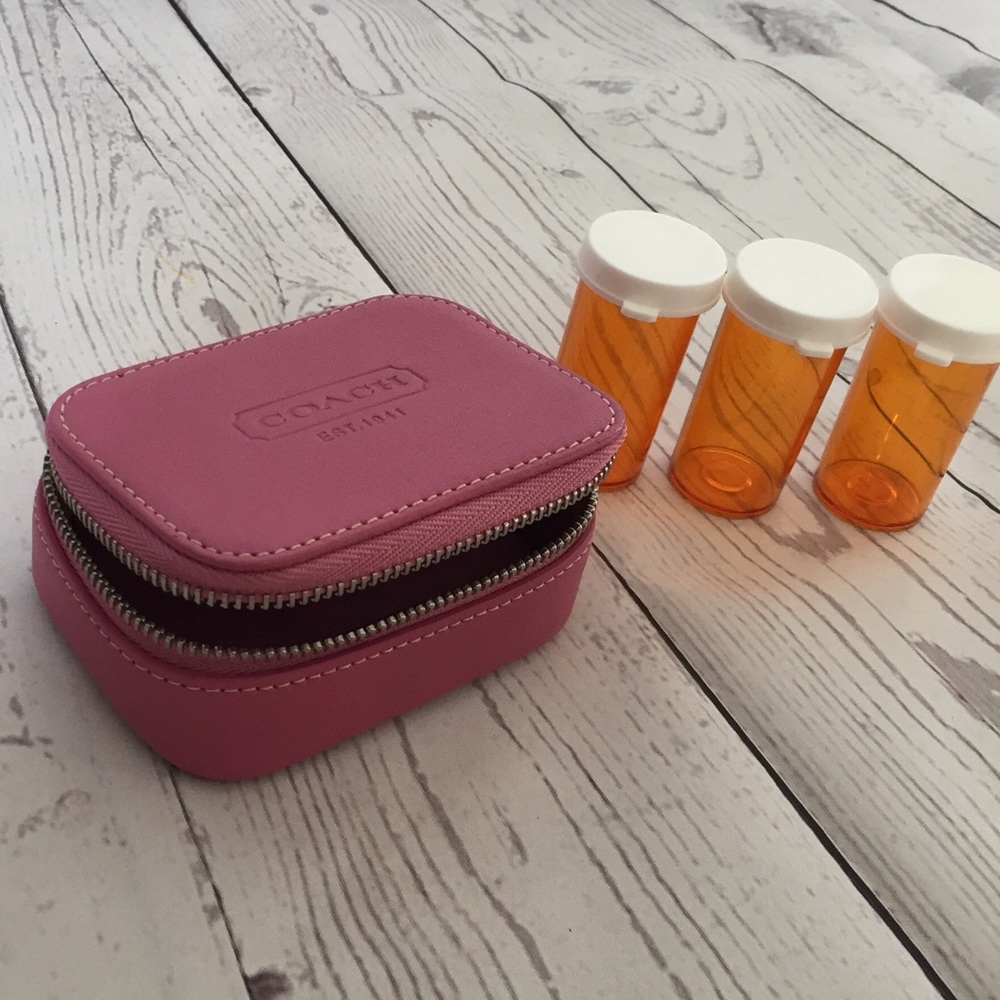 Coach Leather Pill Case RARE