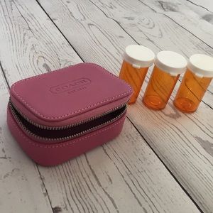Coach Leather Pill Case RARE