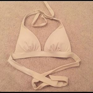 Victoria Secret White Bikini top