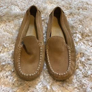 Banana Republic suede loafers