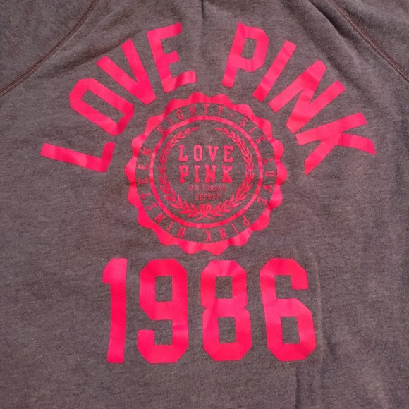 PINK Victoria Secret Purple & Pink Track Jacket! - Picture 2 of 6