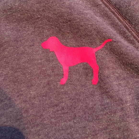 PINK Victoria Secret Purple & Pink Track Jacket! - Picture 3 of 6