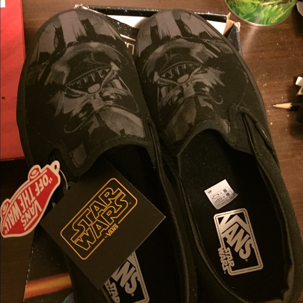 Star Wars size 9 Woman Vans Sneakers Darth Vader