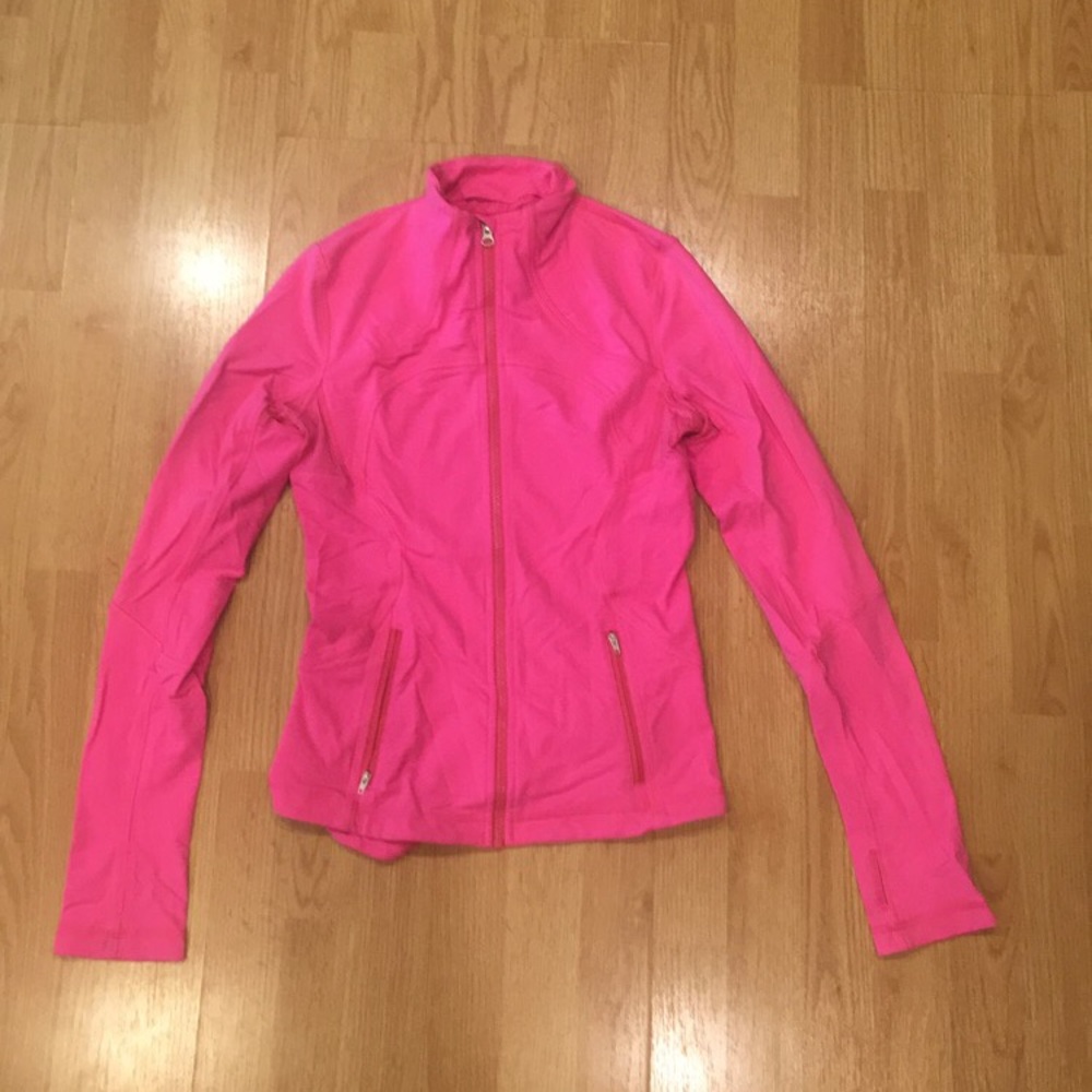 Hot pink Lululemon Zip Up Sz 6!