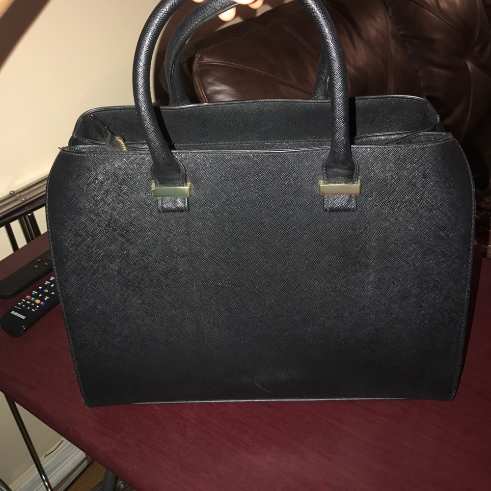 Black handbag