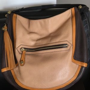 Anthropology leather bag