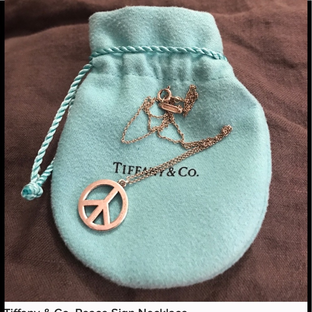 Tiffany Peace Necklace
