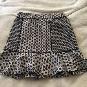 Loft peplum skirt