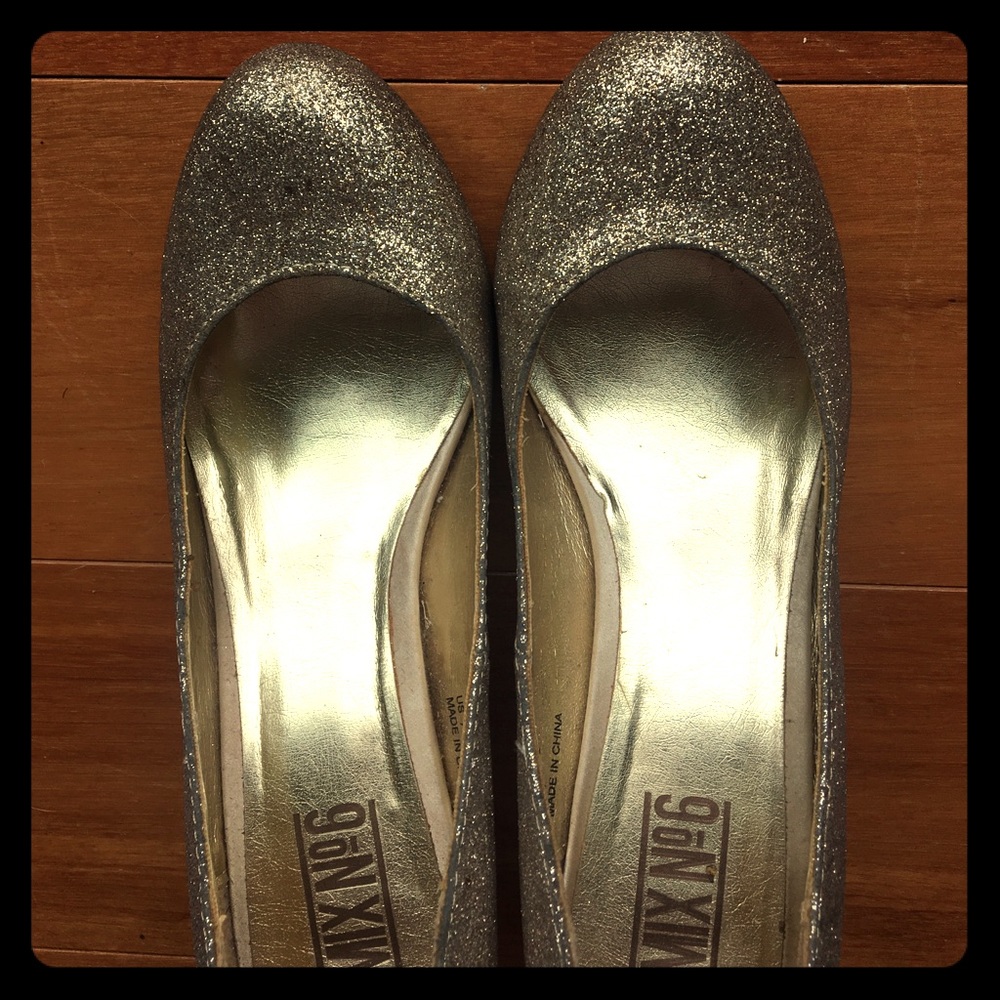 Mix No 6 sparkle heels