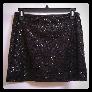 EXPRESS Sequin Mini Skirt