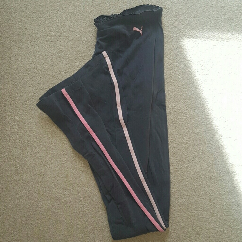 Puma yoga pants boot cut