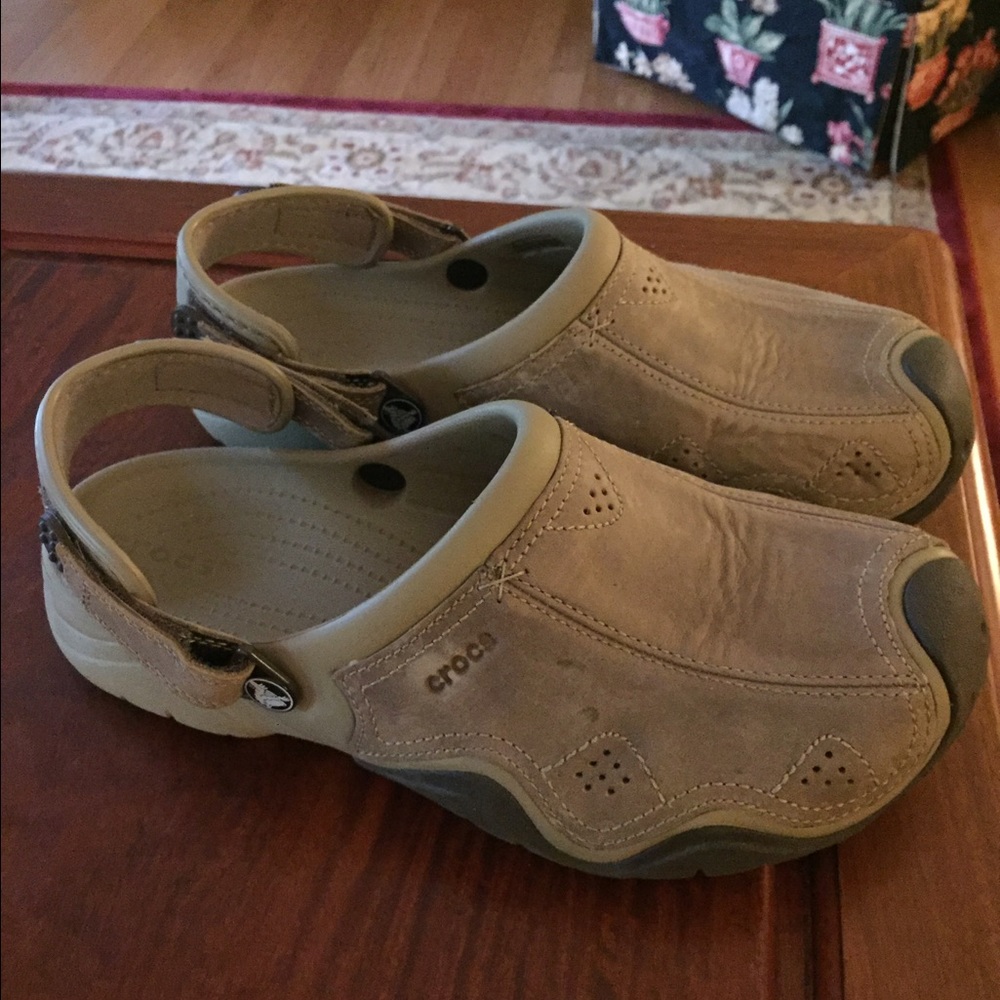 Men's Swiftwater Leather Croc