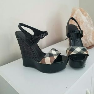 Burberry wedges originals