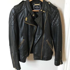 Juicy Couture Authentic Leather Bomber